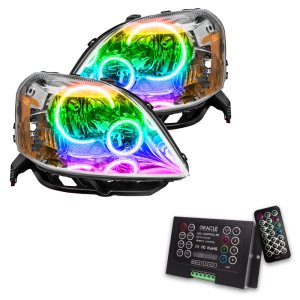 Ford FiveHundred Headlight Assemblies - ORACLE Lighting - ColorSHIFT w/ 2.0 Controller - `05-`07